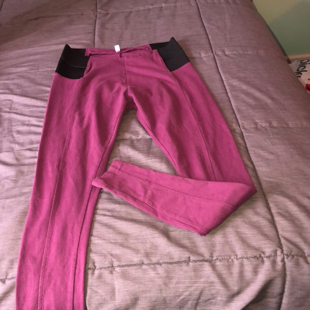 Vs pretty mauvy high waist leggings size M